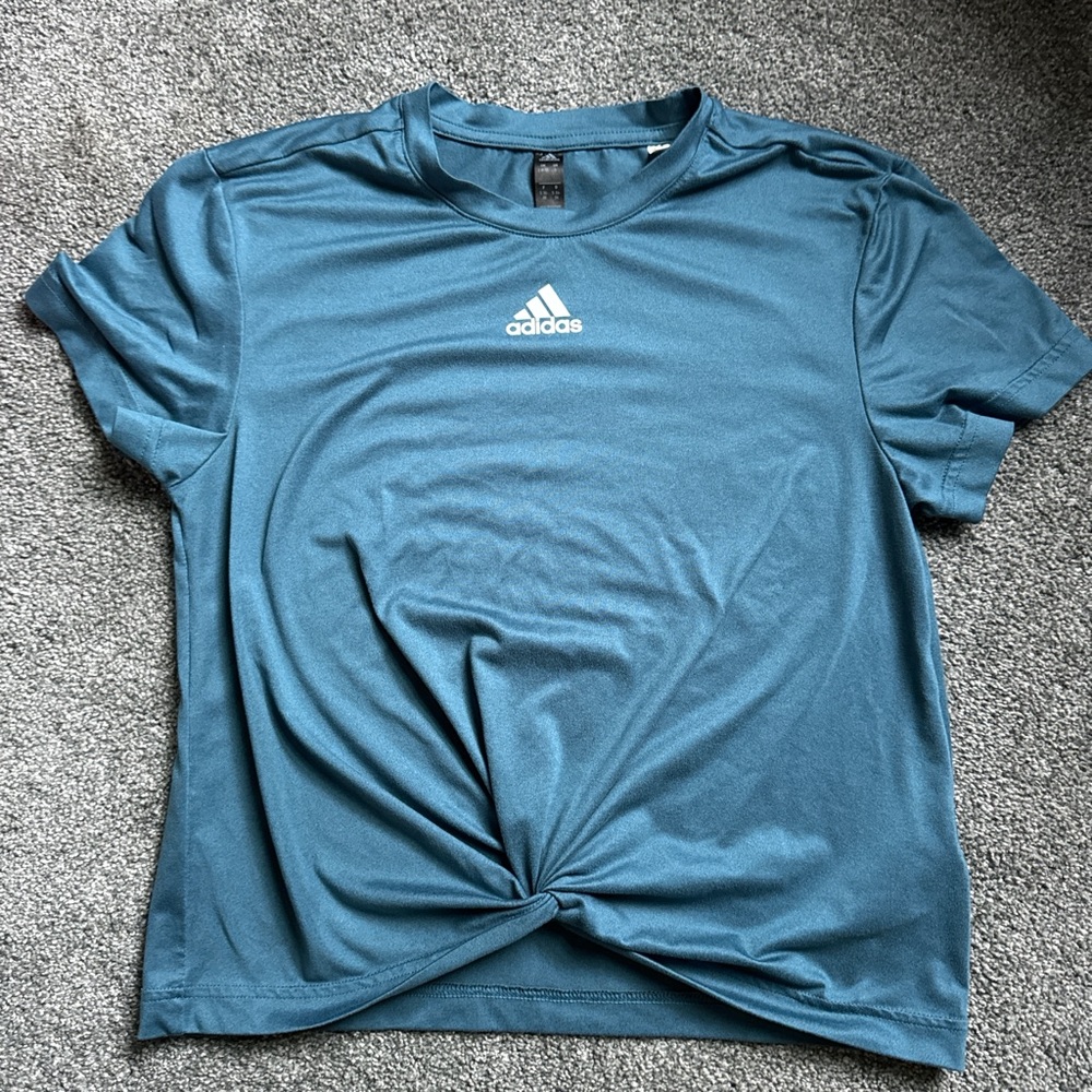 adidas Blue Short Sleeve Tee